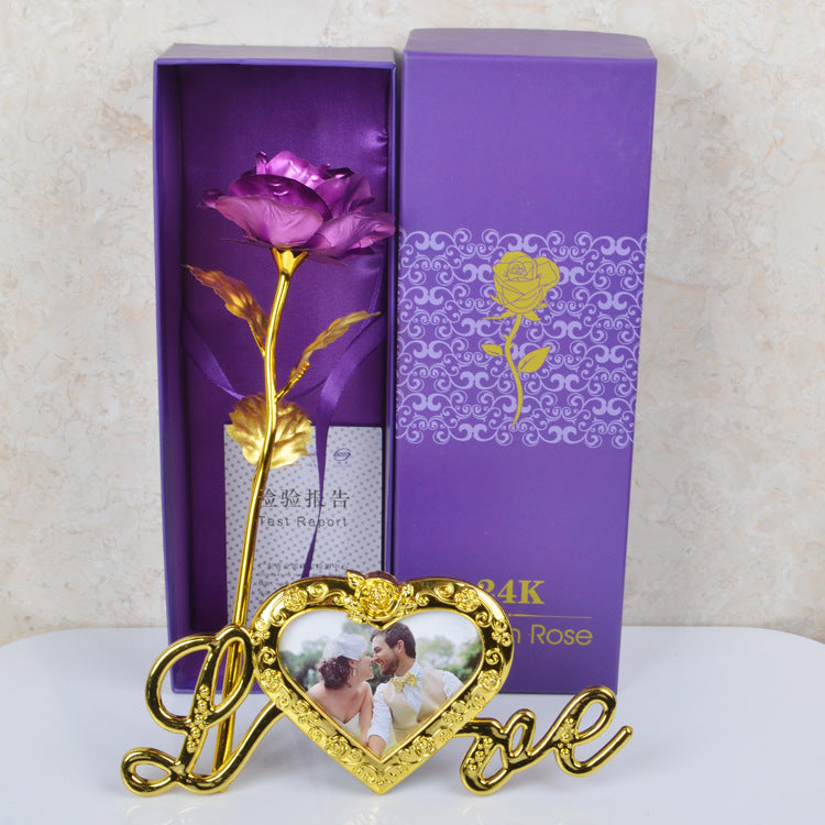 Golden Rose Valentine's Day Gift CJD
