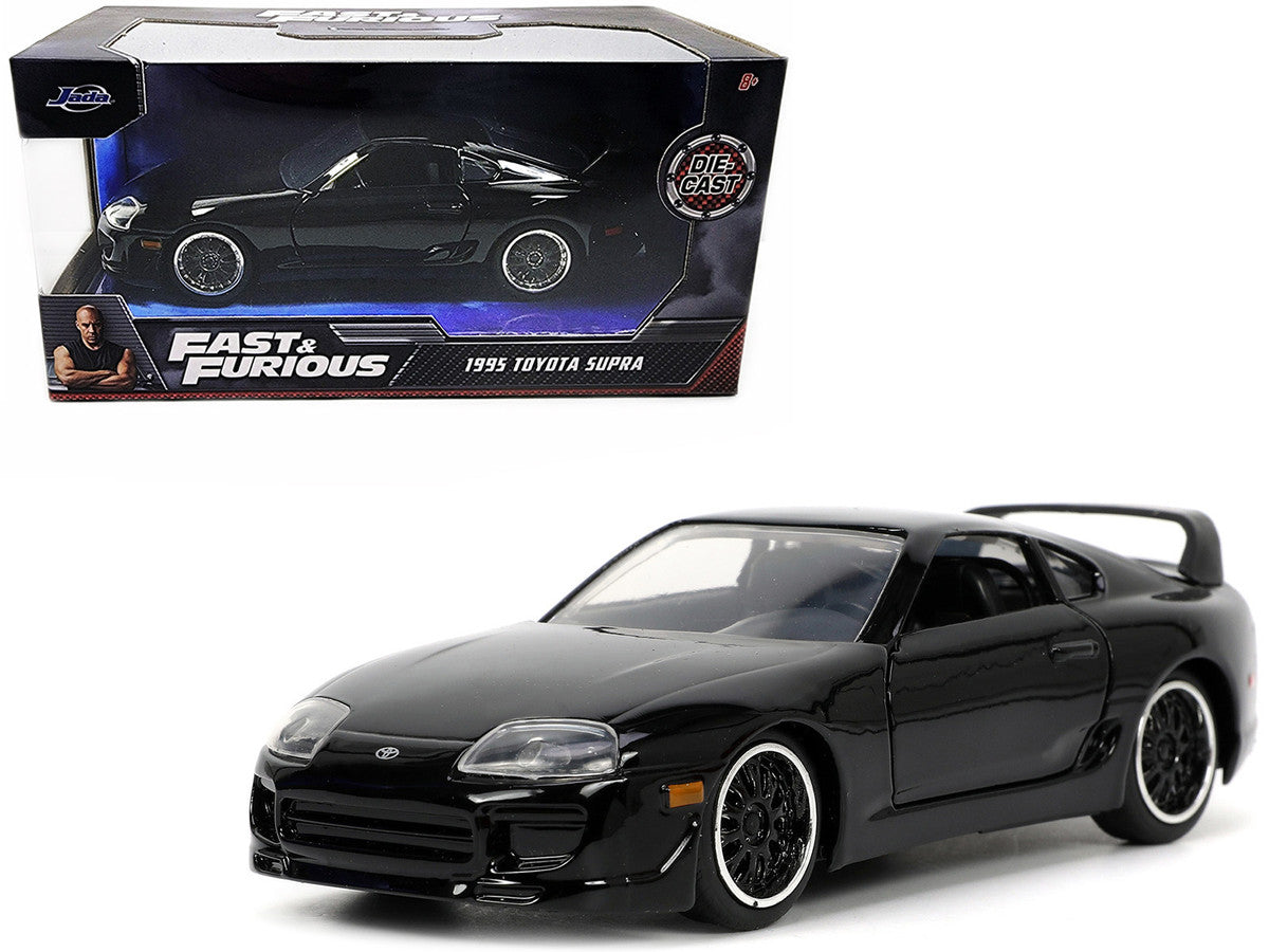 1995 Toyota Supra Black "Fast & Furious" Movie 1/32 Diecast Model Car by Jada Jada