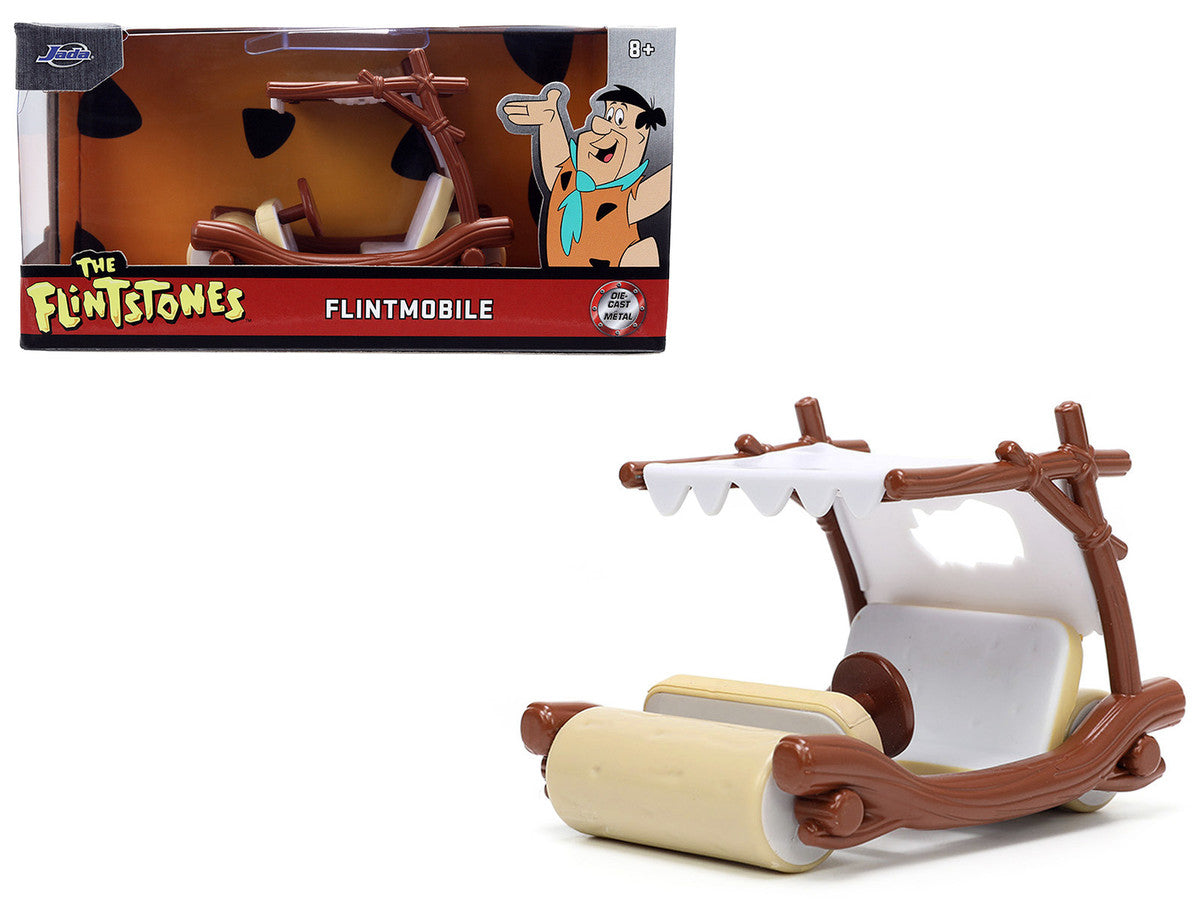Flintmobile "The Flintstones" "Hollywood Rides" Series 1/32 Diecast Car Model by Jada Jada