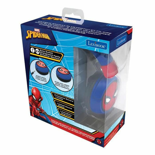 Headphones Lexibook Spider-Man Black-1