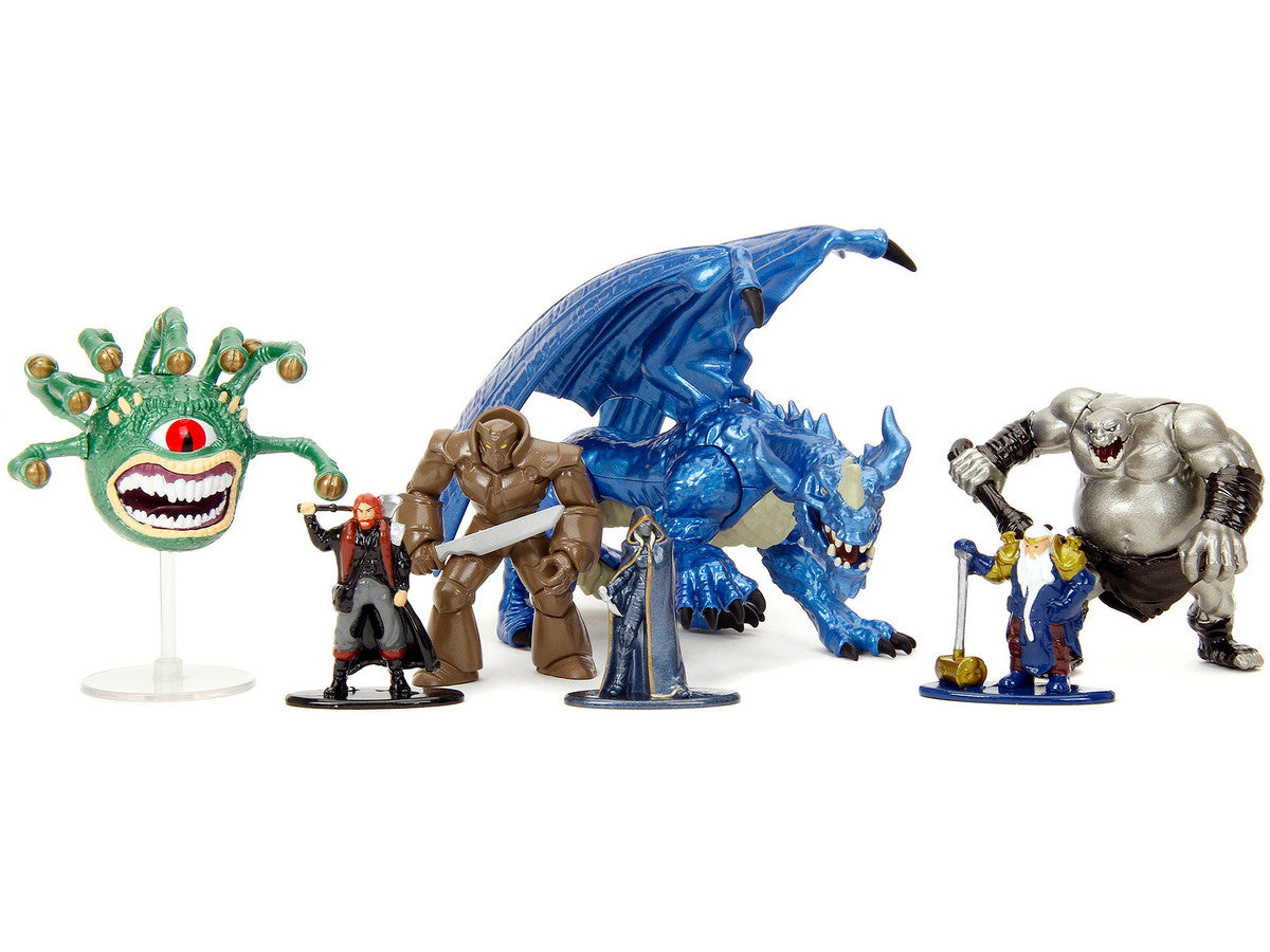 "Dungeons and Dragons" Set of 7 Diecast Figures by Jada Jada