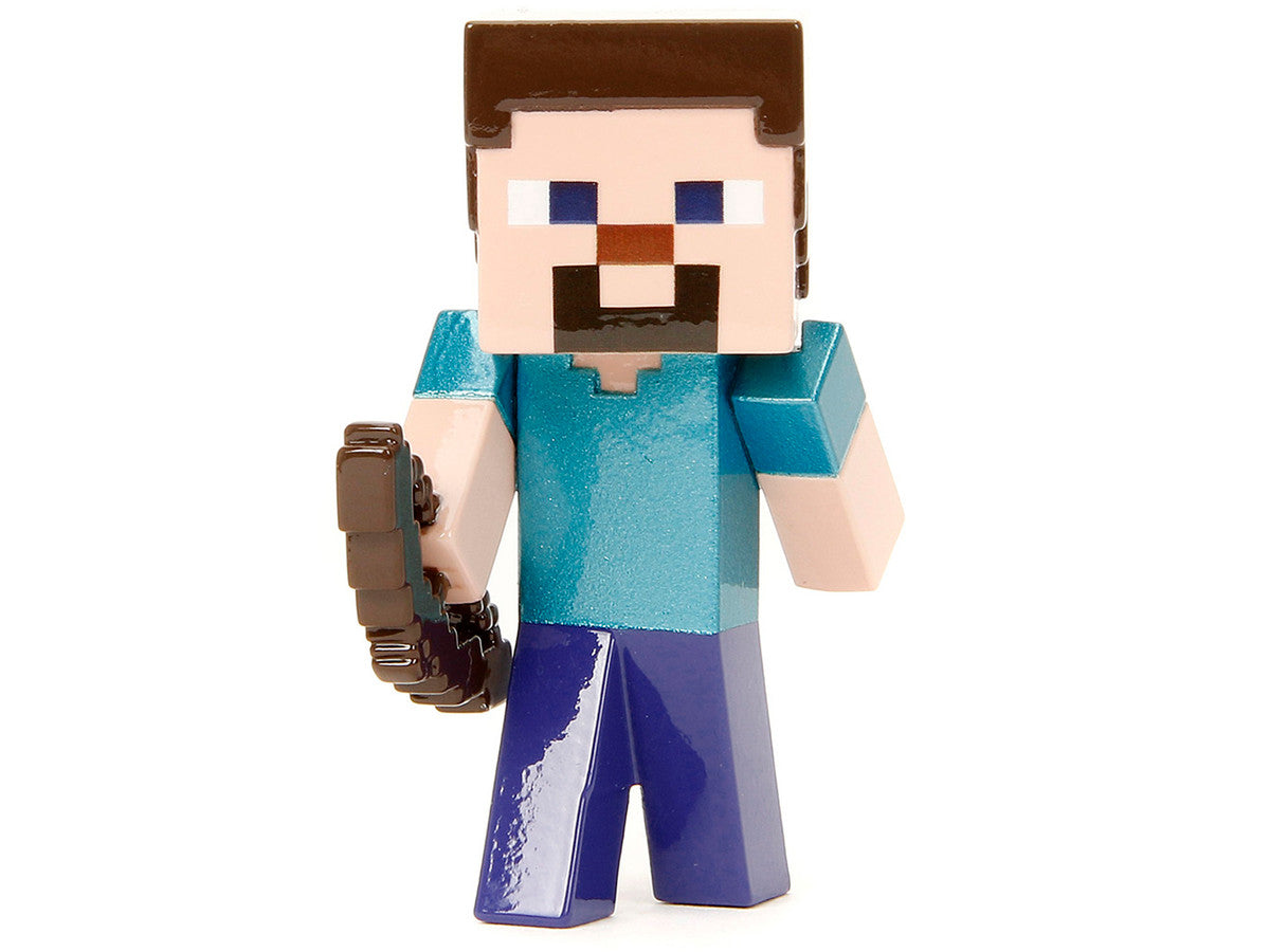 Set of 4 Diecast Figures "Minecraft" Video Game "Metalfigs" Series Diecast Models by Jada Jada