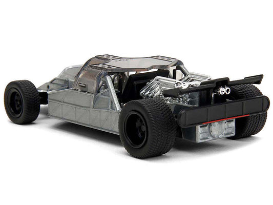 Flip Car Raw Metal "Fast & Furious 6" (2013) Movie "25 Years of Fast & Furious" Series 1/32 Diecast Model Car by Jada Jada