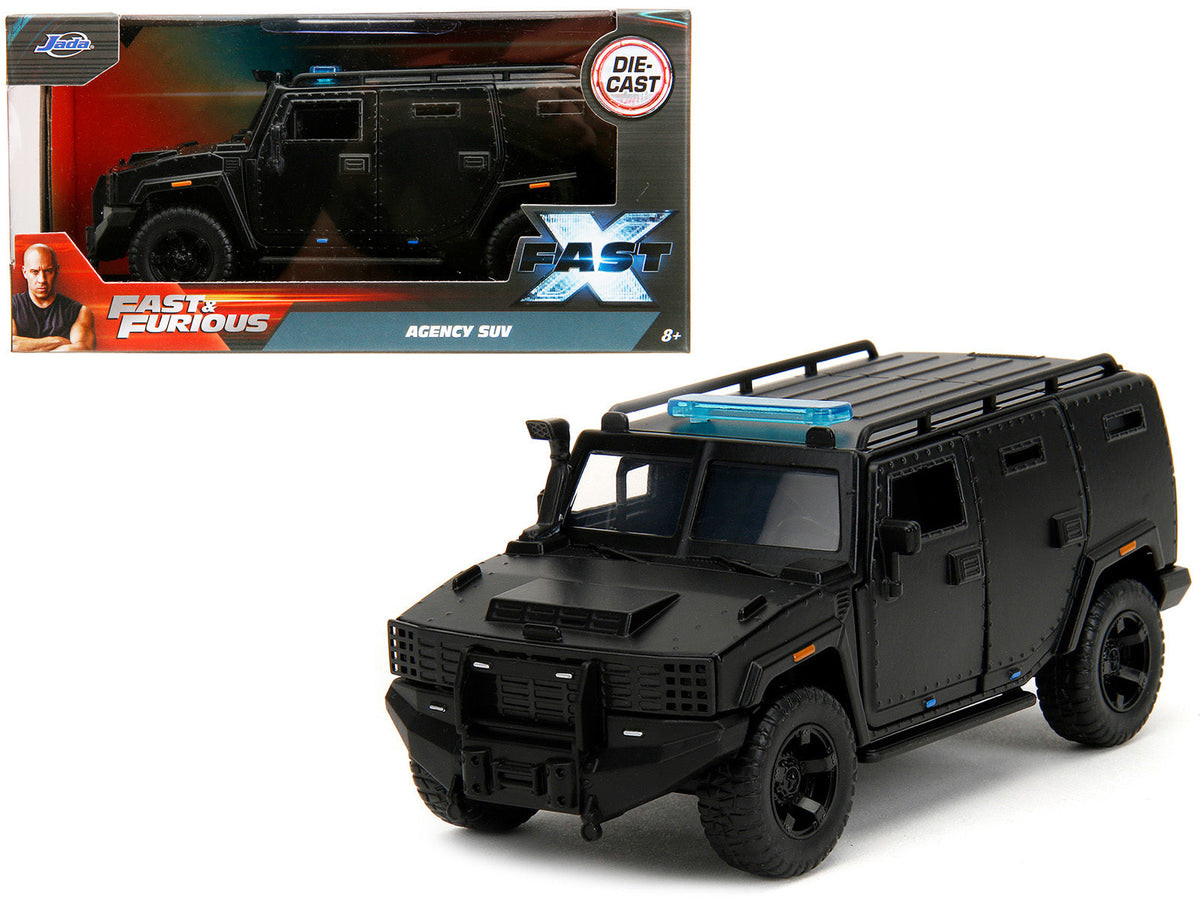 Agency SUV Matt Black "Fast X" (2023) Movie "Fast & Furious" Series 1/32 Diecast Model Car by Jada W2B