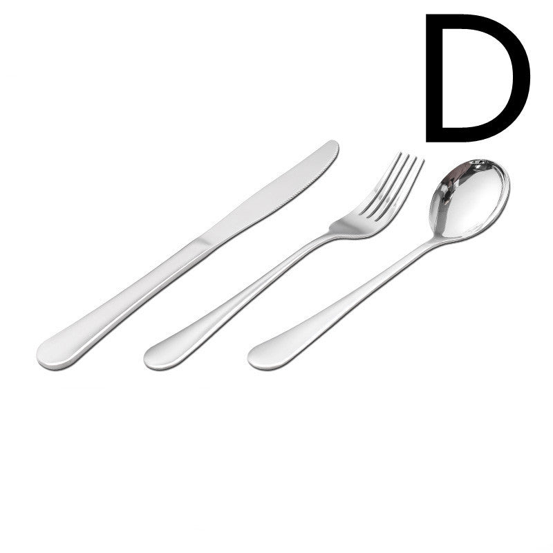 Thickened Stainless Steel Steak Knife And Fork Set LadyShow.Store