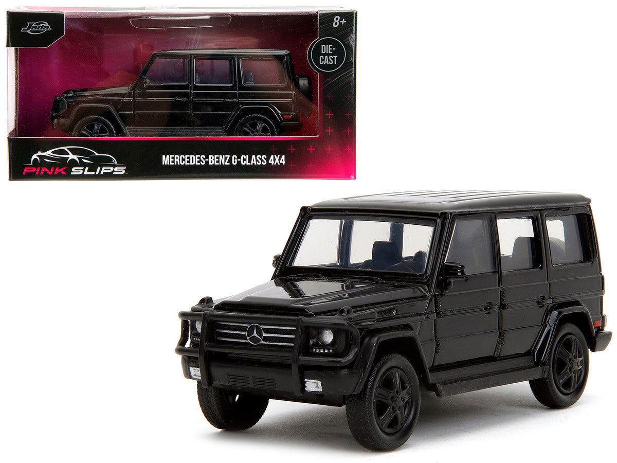 Mercedes-Benz G-Class 4x4 Black "Pink Slips" Series 1/32 Diecast Model Car by Jada Jada