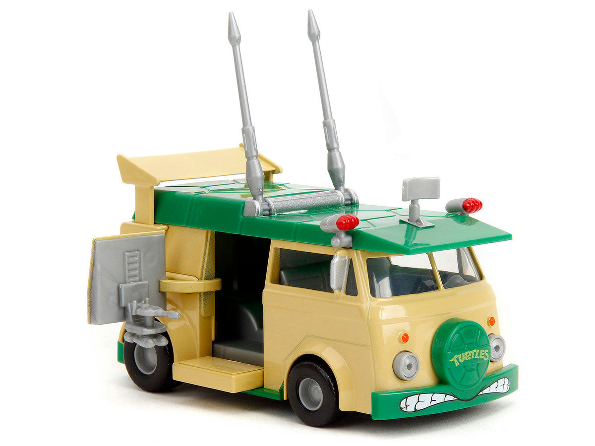 Party Wagon Green and Beige "Teenage Mutant Ninja Turtles" "Hollywood Rides" Series Diecast Model Car by Jada Jada