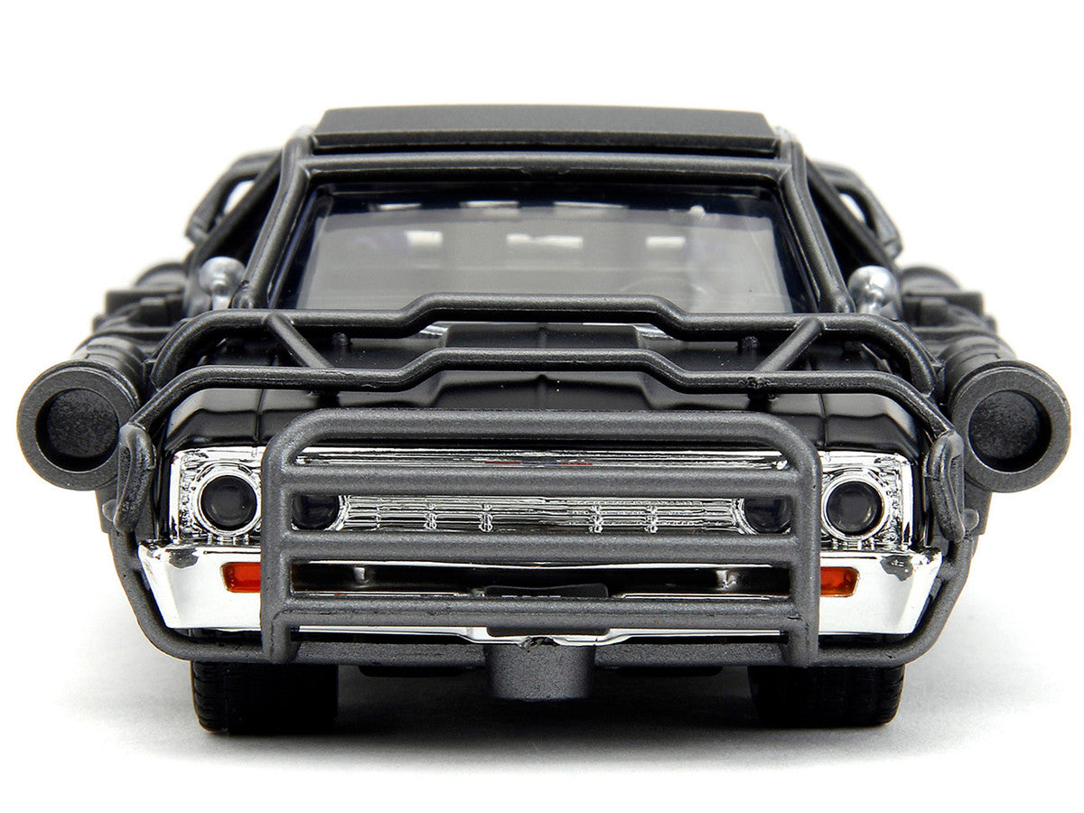 1967 Chevrolet El Camino with Cannons Matt Black "Fast X" (2023) Movie "Fast & Furious" Series 1/32 Diecast Model Car by Jada Jada