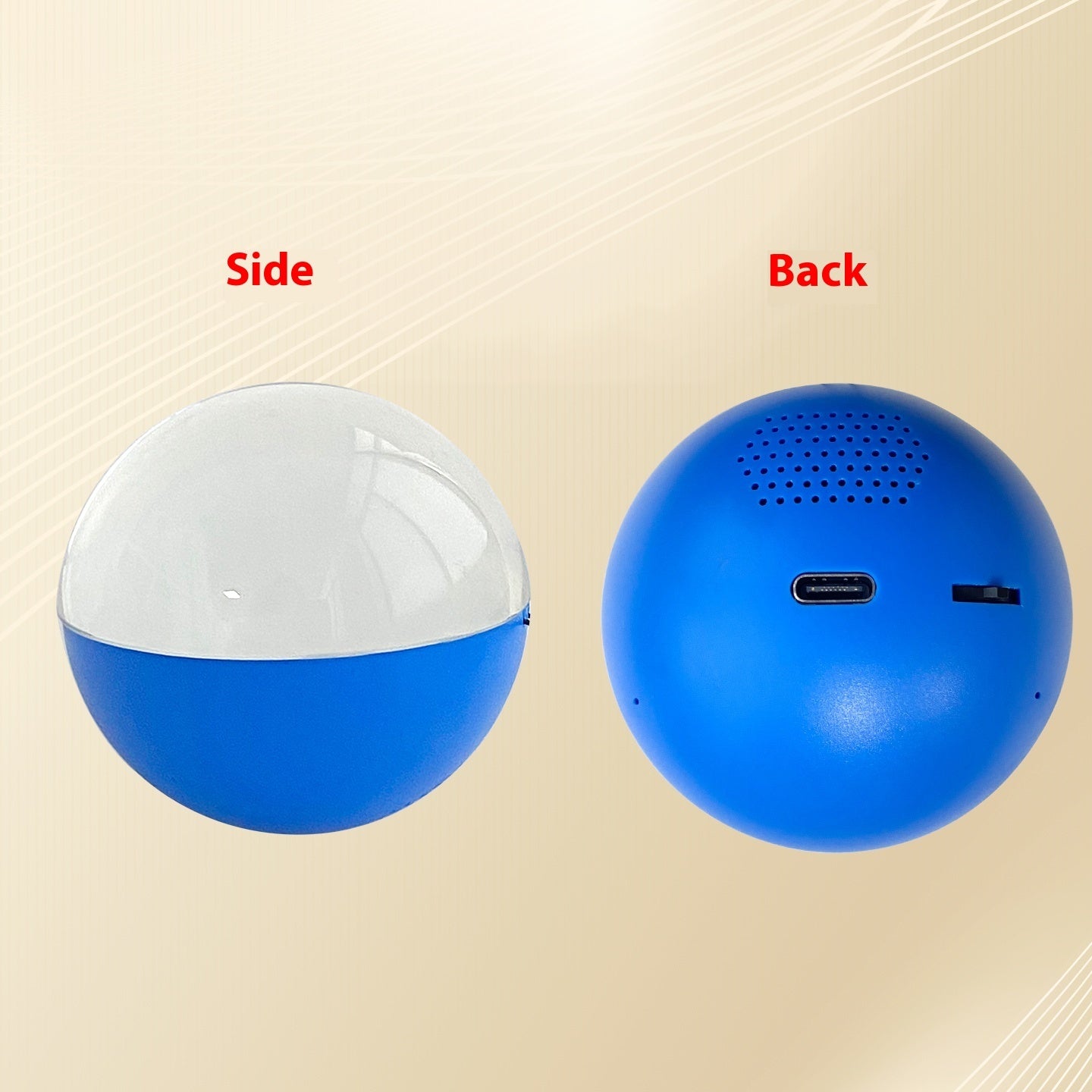 Fashionable And Personalized Electronic Ball Video Player 3D Video Crystal Ball DIY Memory Art Glass Ball Lamp Spherical Pixel Display 2.7inchs Screen 4GB Videos Player For Gift Best YouTube Store