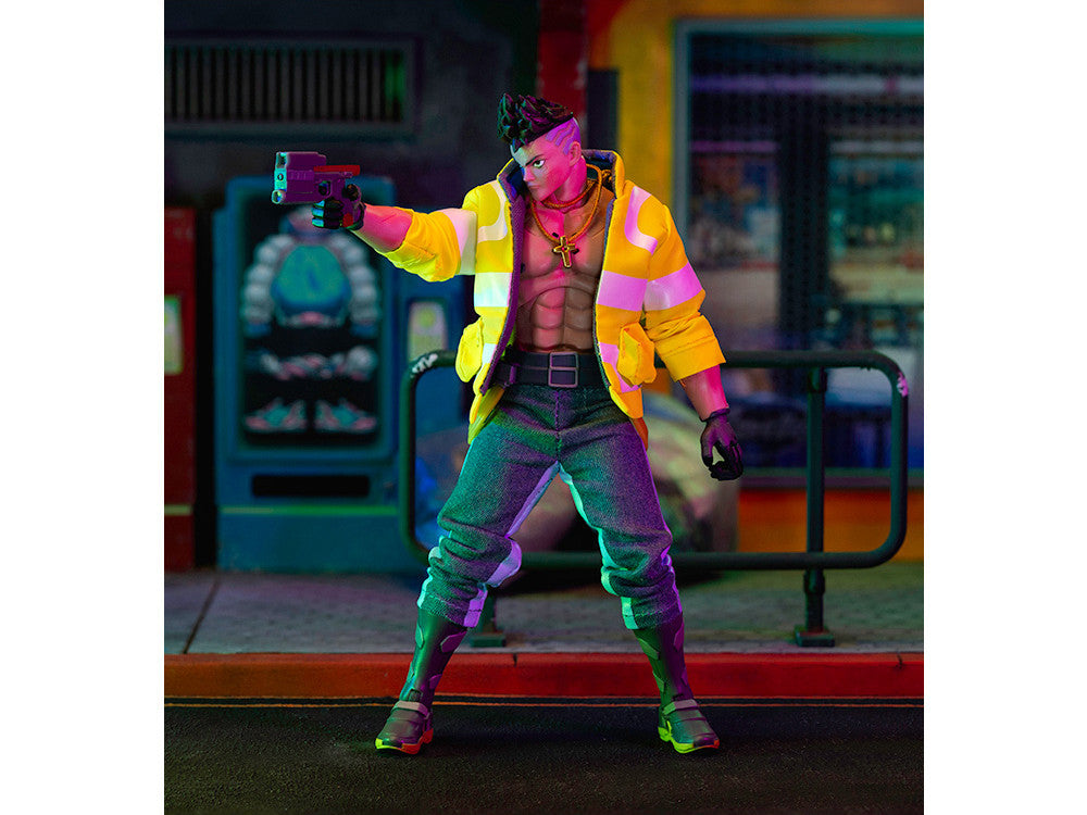 David Martinez 6" Moveable Figure with Accessories and Alternate Head and Hands "Cyberpunk: Edgerunners" (2022) TV Series Model by Jada Jada