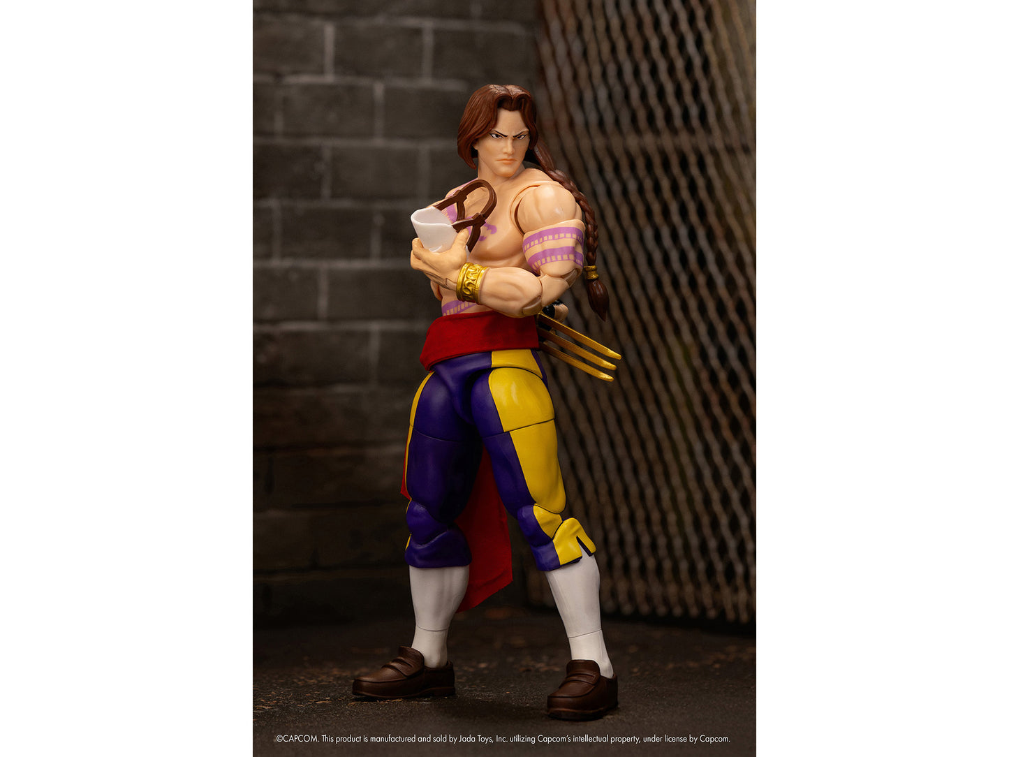 Vega 6" Moveable Figure with Alternate Head and Limbs "Ultra Street Fighter II: The Final Challengers" (2017) Video Game Model by Jada