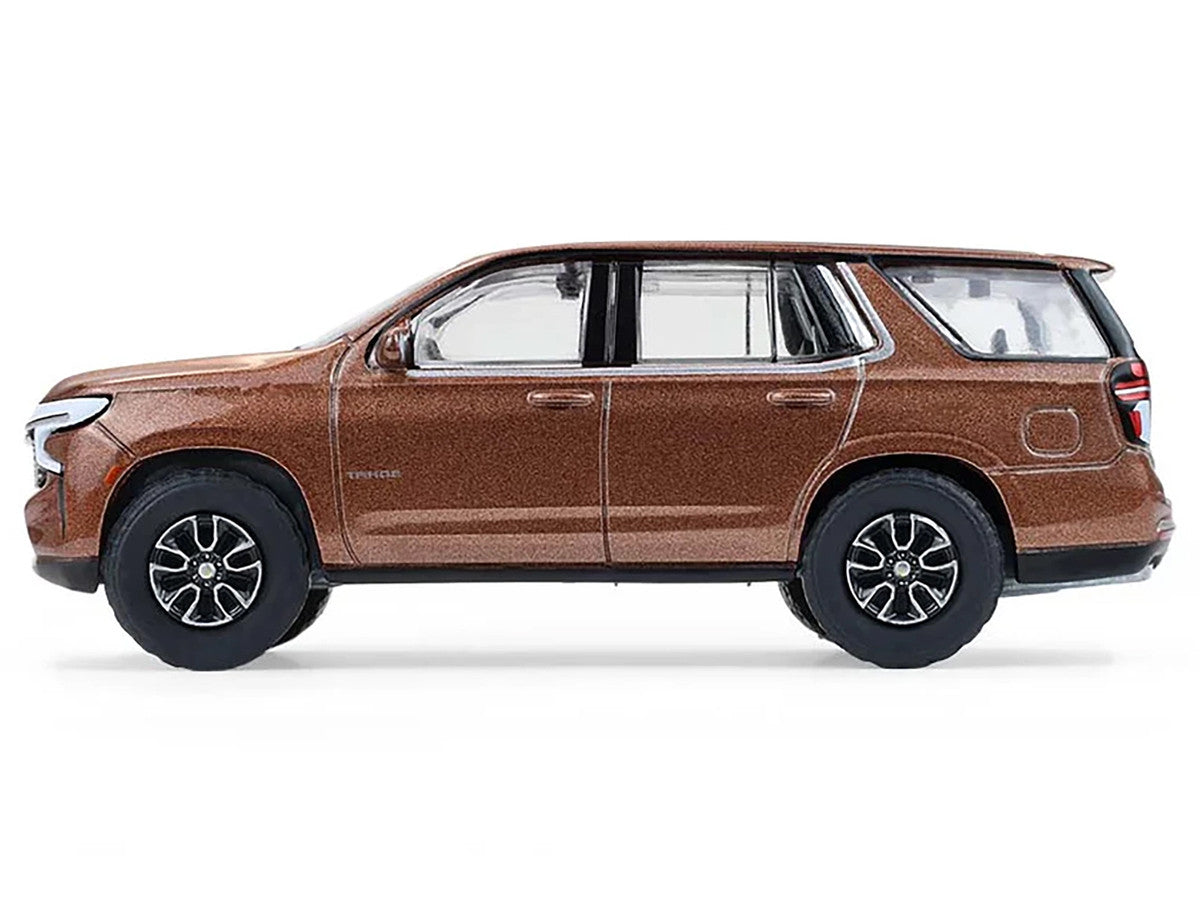 2022 Chevrolet Tahoe Auburn Metallic "Blue Collar Collection" Series 14 1/64 Diecast Model Car by Greenlight Greenlight