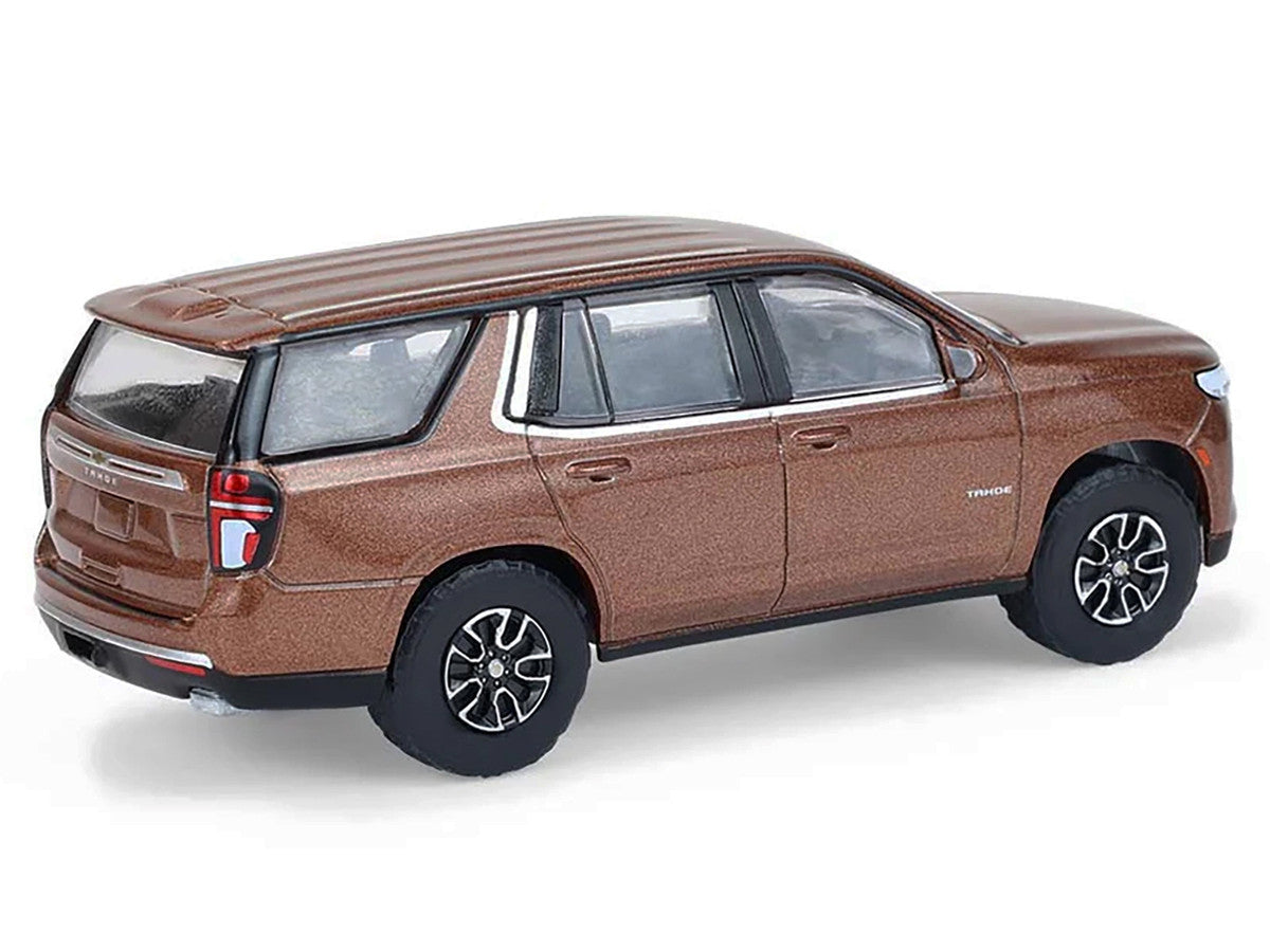 2022 Chevrolet Tahoe Auburn Metallic "Blue Collar Collection" Series 14 1/64 Diecast Model Car by Greenlight Greenlight