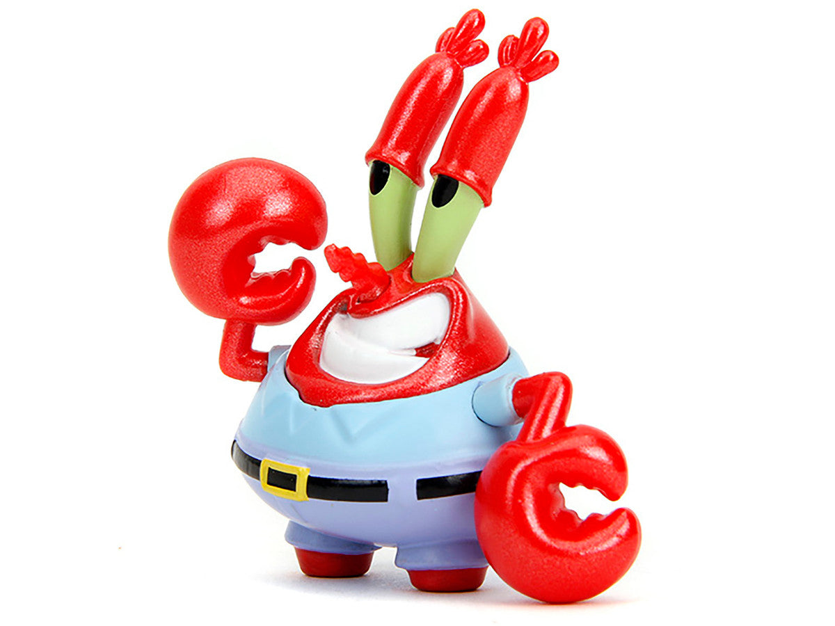 Set of 4 Diecast Figures "SpongeBob SquarePants" (1999-Current) TV Series "Metalfigs" Series Diecast Models by Jada Jada