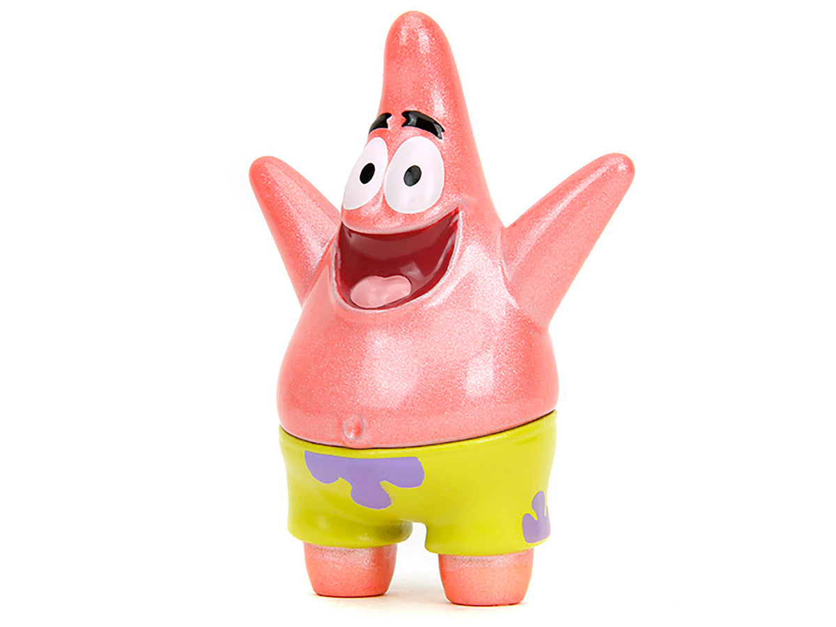 Set of 4 Diecast Figures "SpongeBob SquarePants" (1999-Current) TV Series "Metalfigs" Series Diecast Models by Jada Jada