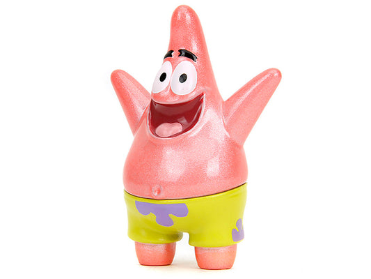 Set of 4 Diecast Figures "SpongeBob SquarePants" (1999-Current) TV Series "Metalfigs" Series Diecast Models by Jada Jada