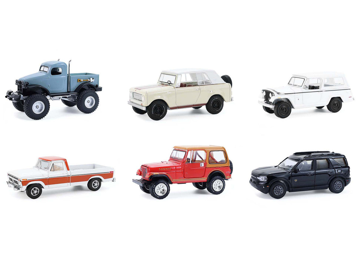 "All Terrain" Series 17 Set of 6 pieces 1/64 Diecast Model Cars by Greenlight Greenlight