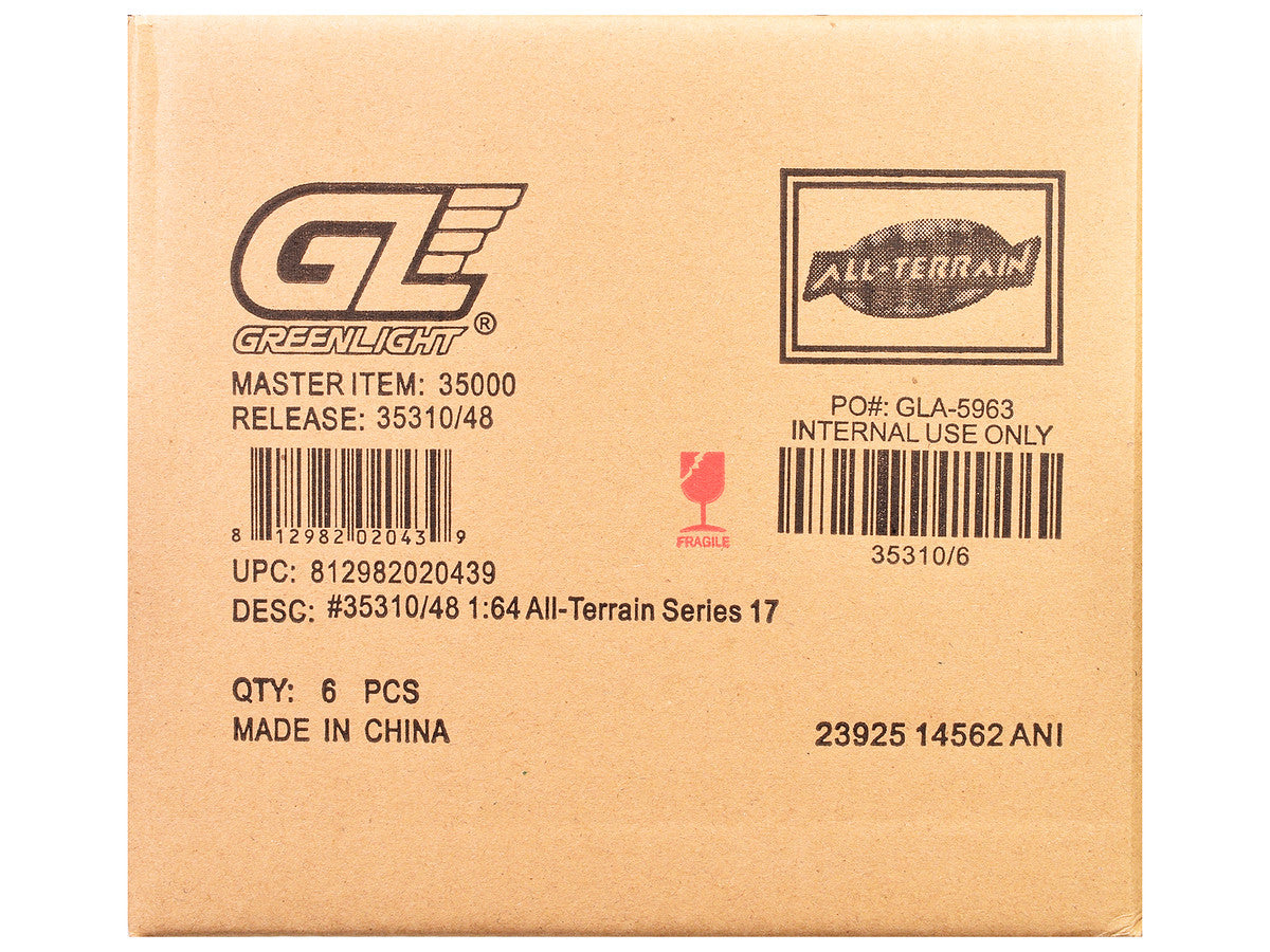 "All Terrain" Series 17 Set of 6 pieces 1/64 Diecast Model Cars by Greenlight Greenlight