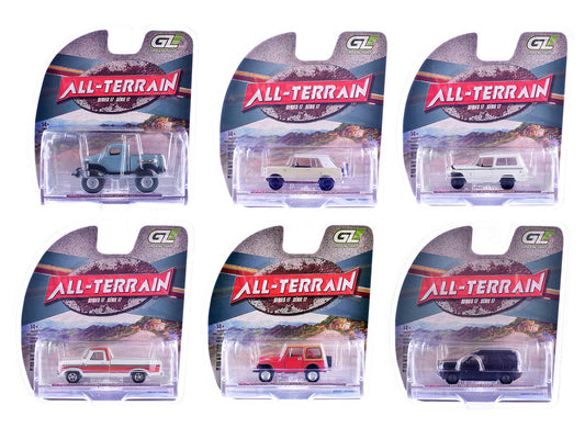 "All Terrain" Series 17 Set of 6 pieces 1/64 Diecast Model Cars by Greenlight Greenlight