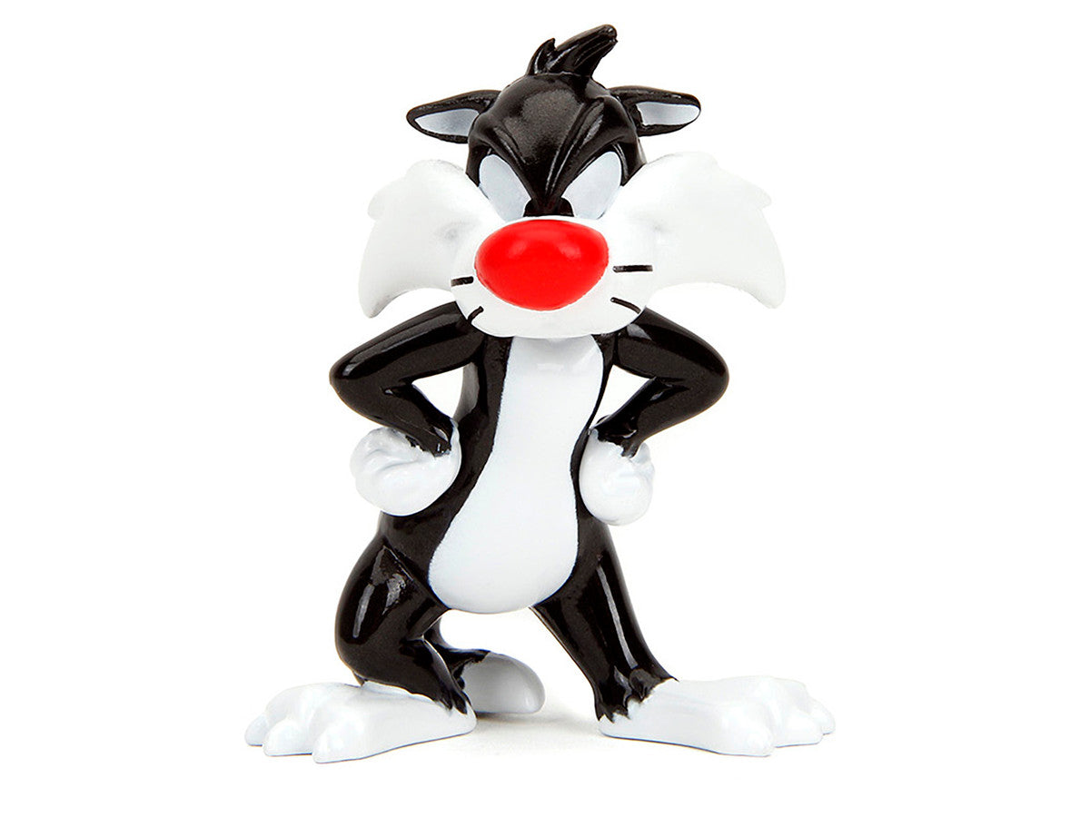 Set of 4 Diecast Figures "Looney Tunes" "Metalfigs" Series Diecast Models by Jada Jada