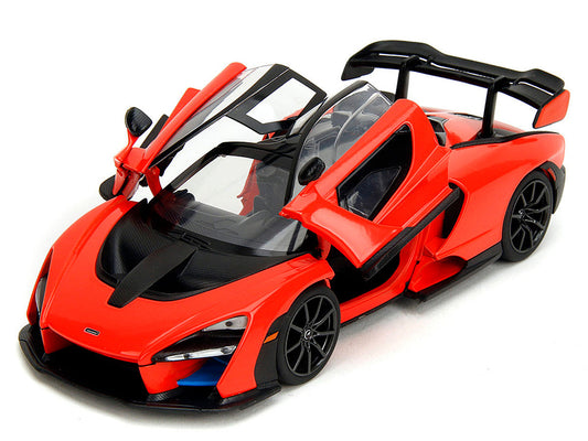 McLaren Senna Red and Black "Fast X" (2023) Movie "Fast & Furious" Series 1/24 Diecast Model Car by Jada Jada