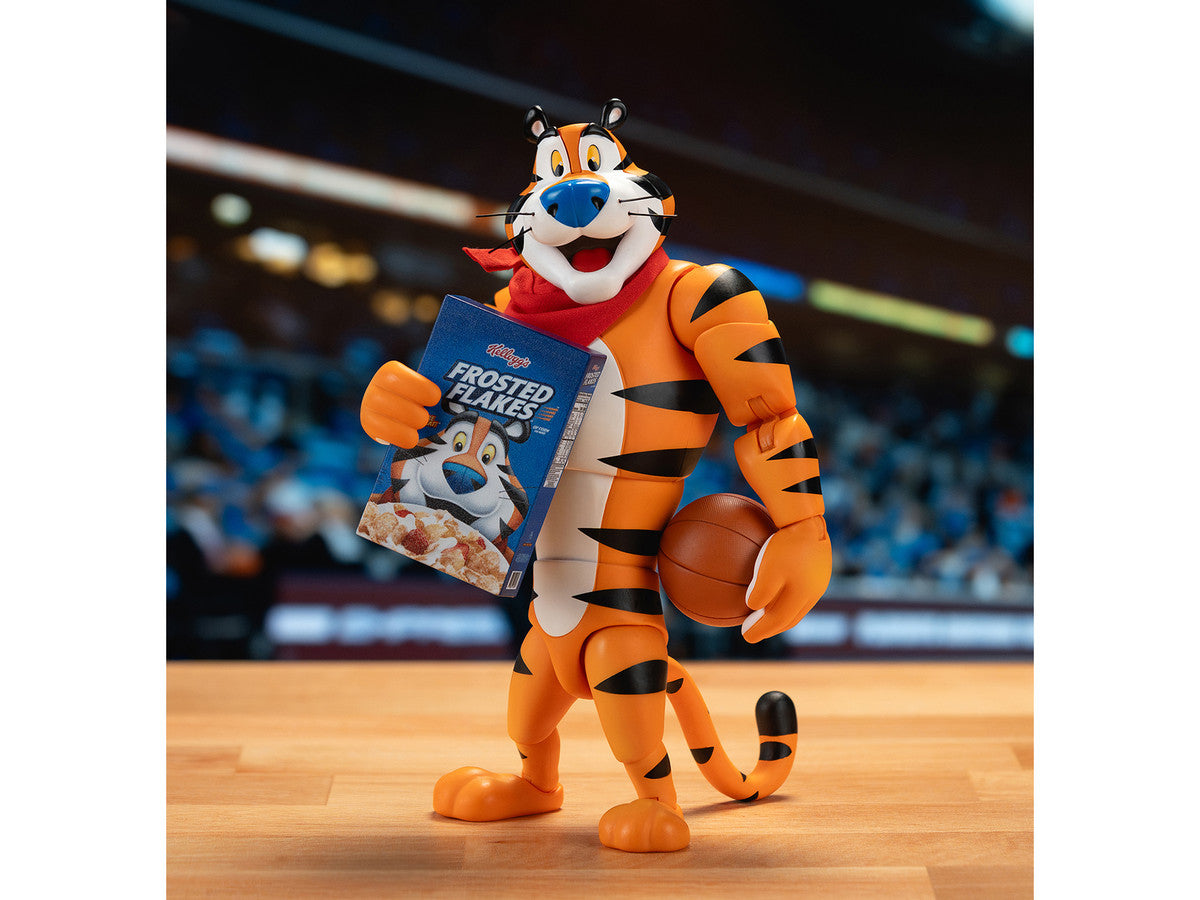 Tony the Tiger 6.75" Moveable Figure with Alternate Hands and Accessories "Kellogg's Frosted Flakes" Model by Jada Jada