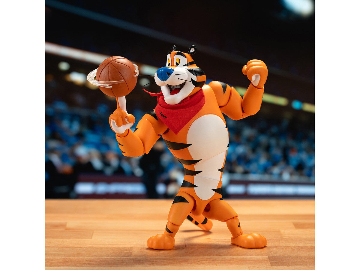 Tony the Tiger 6.75" Moveable Figure with Alternate Hands and Accessories "Kellogg's Frosted Flakes" Model by Jada Jada