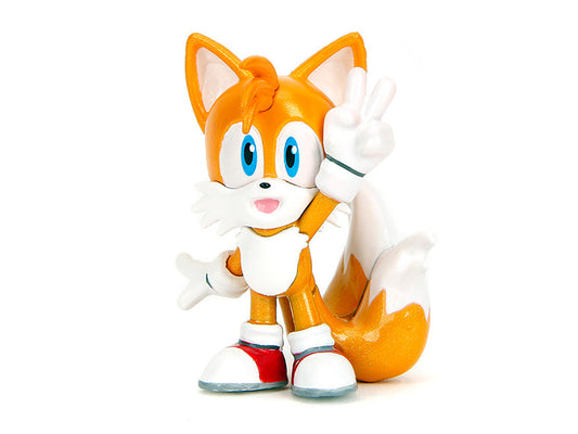 Set of 4 Diecast Figures "Sonic the Hedgehog" Video Game "Metalfigs" Series Diecast Models by Jada Jada