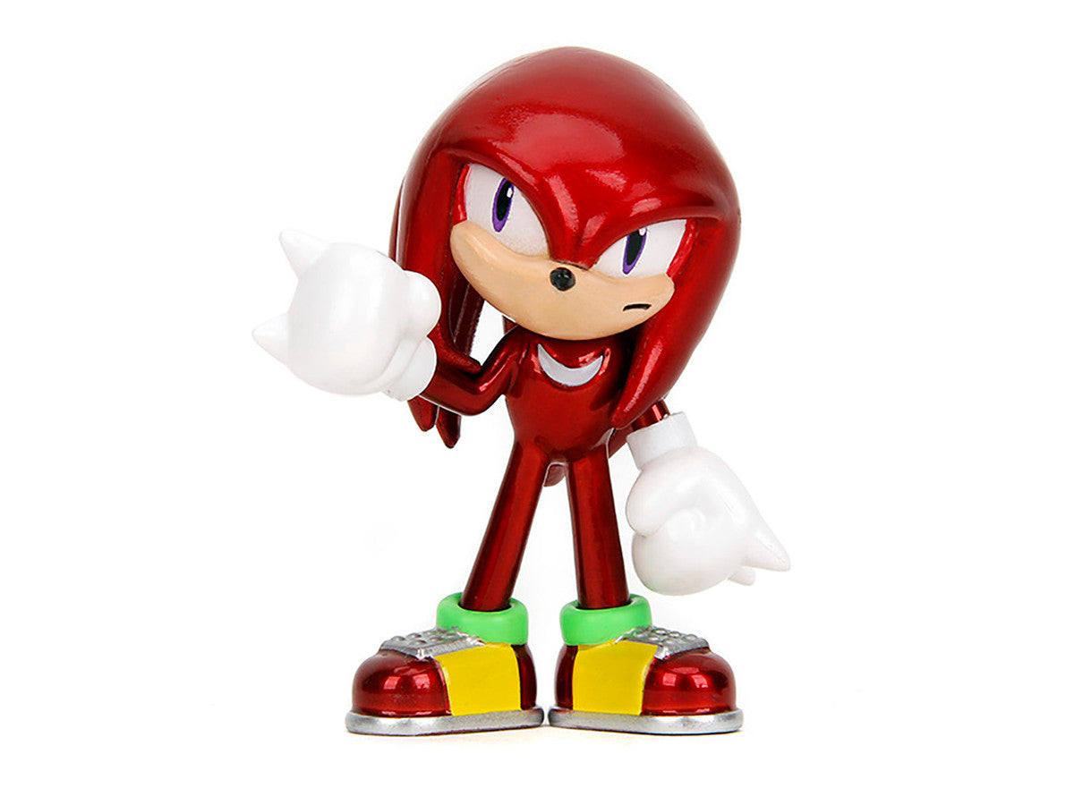 Set of 4 Diecast Figures "Sonic the Hedgehog" Video Game "Metalfigs" Series Diecast Models by Jada Jada