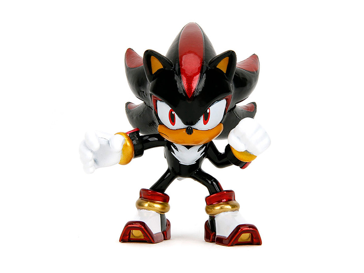 Set of 4 Diecast Figures "Sonic the Hedgehog" Video Game "Metalfigs" Series Diecast Models by Jada Jada