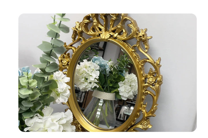 Classical Oval Decoration Retro Mirror LadyShow.Store