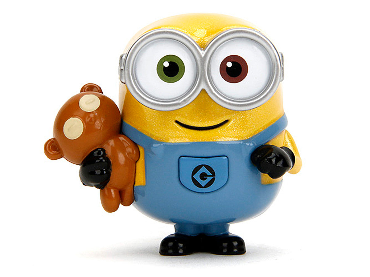 Set of 4 Diecast Figures "Minions" (2015) Movie "Metalfigs" Series Diecast Models by Jada Jada