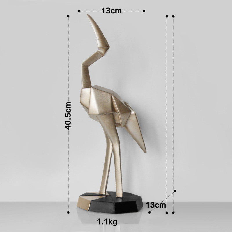 Nordic Creative Flamingo Decoration Resin Crafts CJD