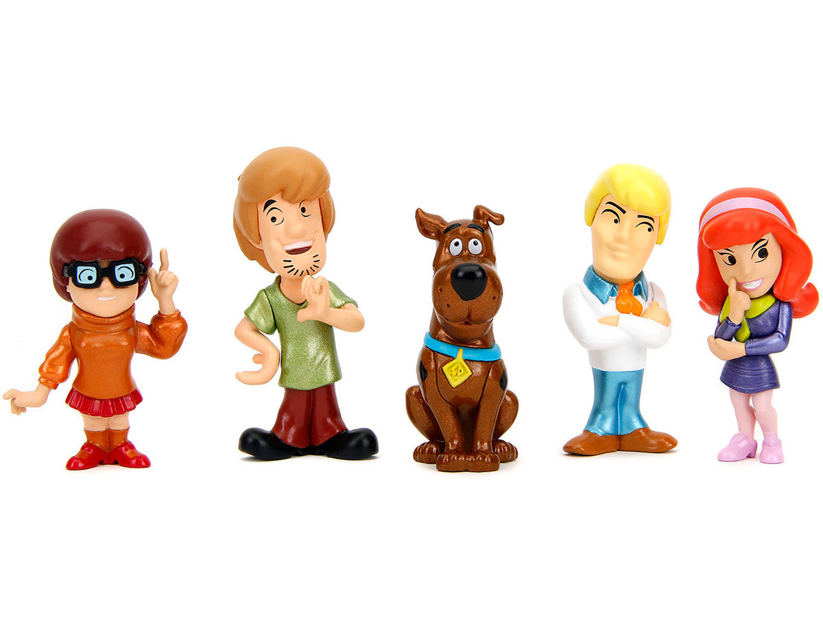 Set of 5 Diecast Figures "Scooby-Doo" TV Series "Metalfigs" Series Diecast Models by Jada Jada