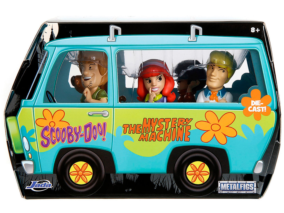 Set of 5 Diecast Figures "Scooby-Doo" TV Series "Metalfigs" Series Diecast Models by Jada Jada