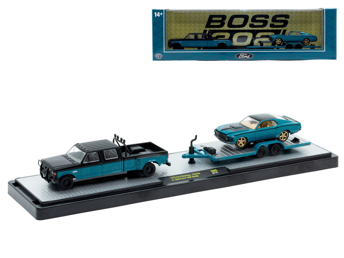 Auto Haulers Set of 3 Trucks Release 99 Limited Edition to 7600 pieces Worldwide 1/64 Diecast Models by M2 Machines M2