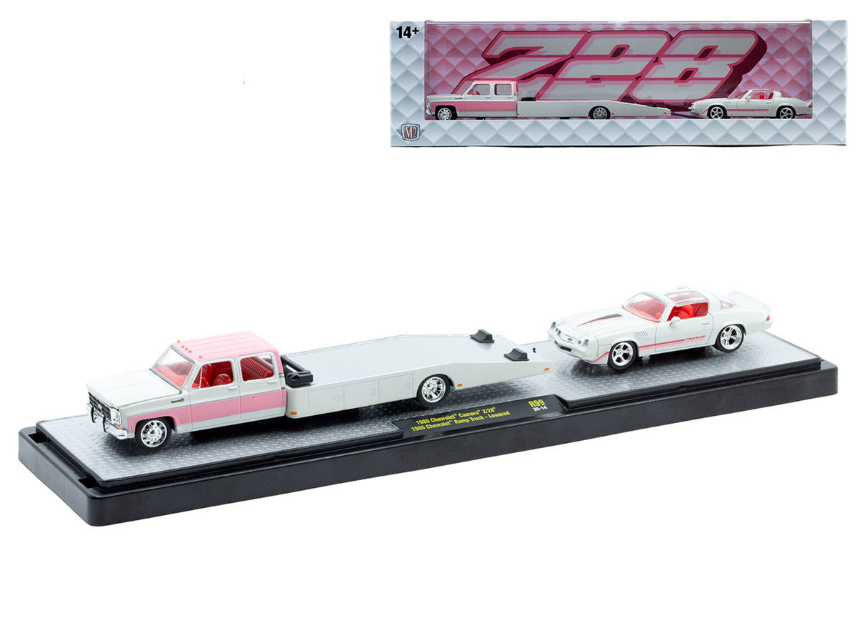 Auto Haulers Set of 3 Trucks Release 99 Limited Edition to 7600 pieces Worldwide 1/64 Diecast Models by M2 Machines M2