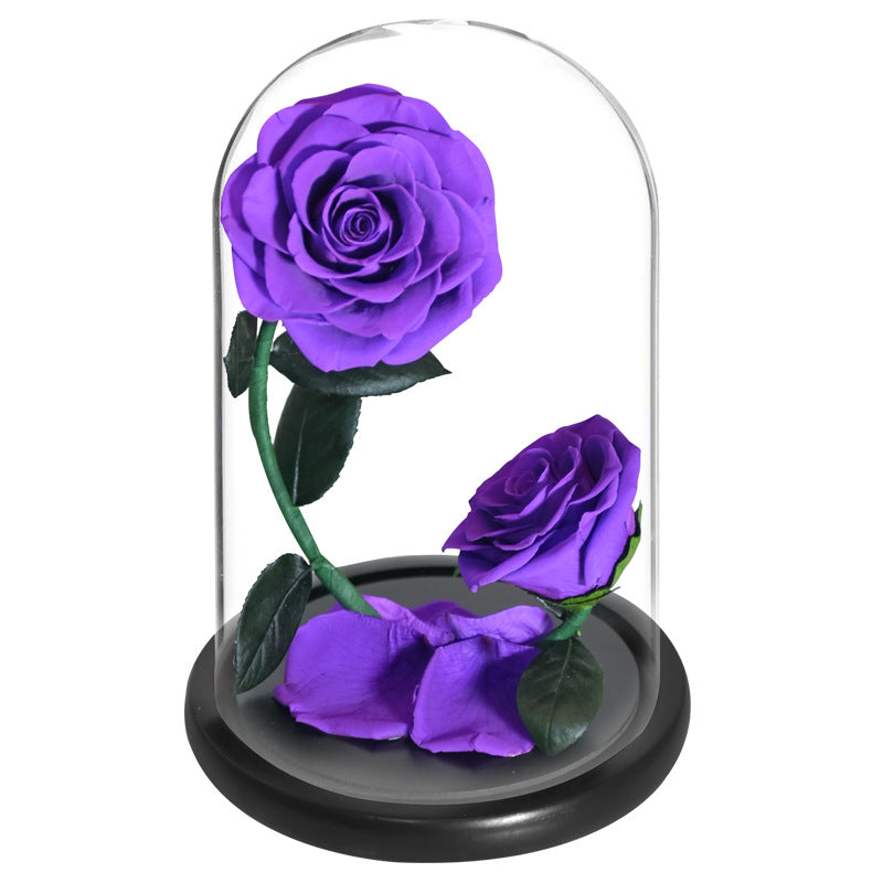 Double Preserved Flower Rose Valentine's Day Gift CJD