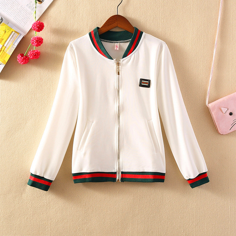 Women's Short Baseball Jacket