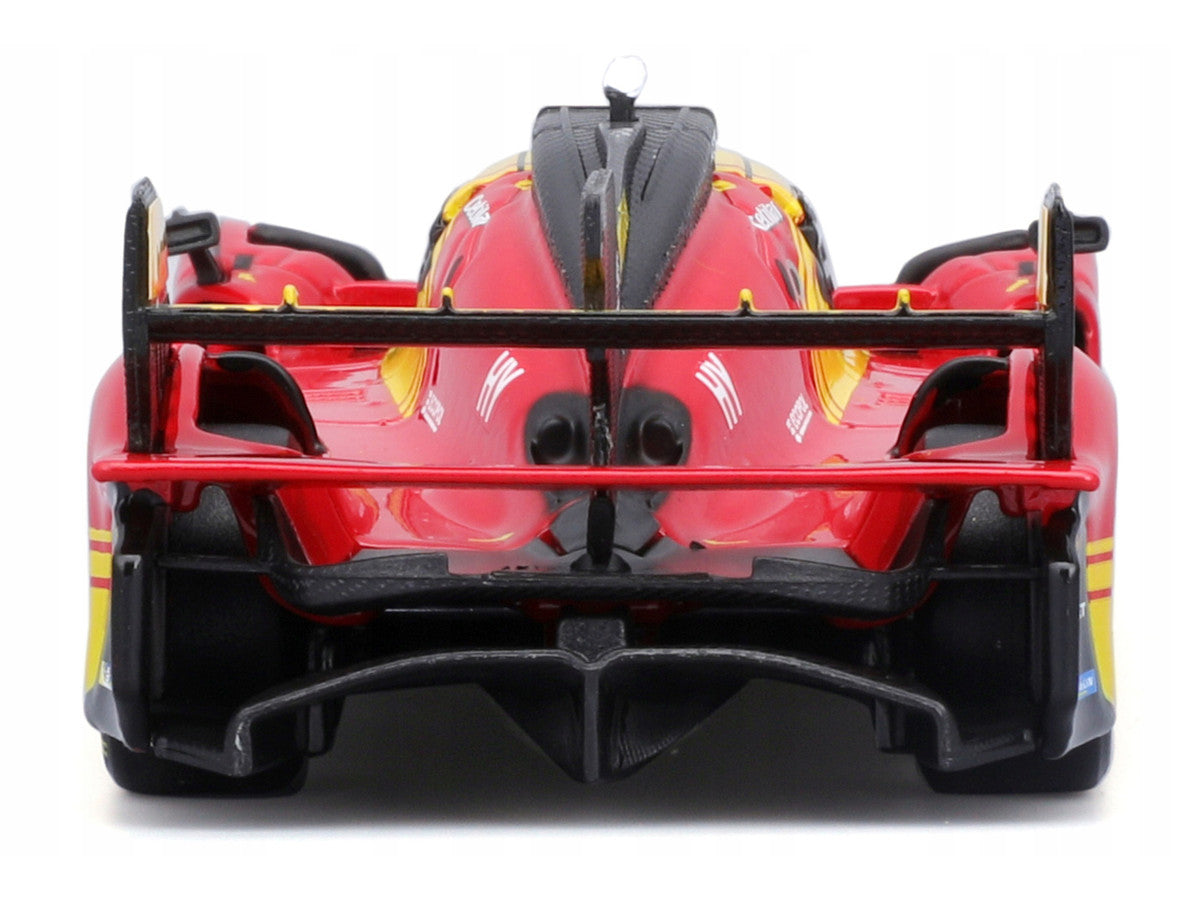 Ferrari 499P #50 Antonio Fuoco - Miguel Molina - Nicklas Nielsen "Ferrari AF Corse" Winner "24 Hours of Le Mans" (2024) "Racing" Series 1/43 Diecast Model Car by Bburago Bburago