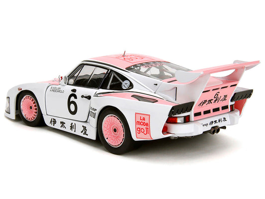 Porsche 935 K3 #6 Bob Wollek - Henri Pescarolo Winner "Suzuka 1000KM" (1981) "Pink Slips" Series 1/18 Diecast Model Car by Jada Jada