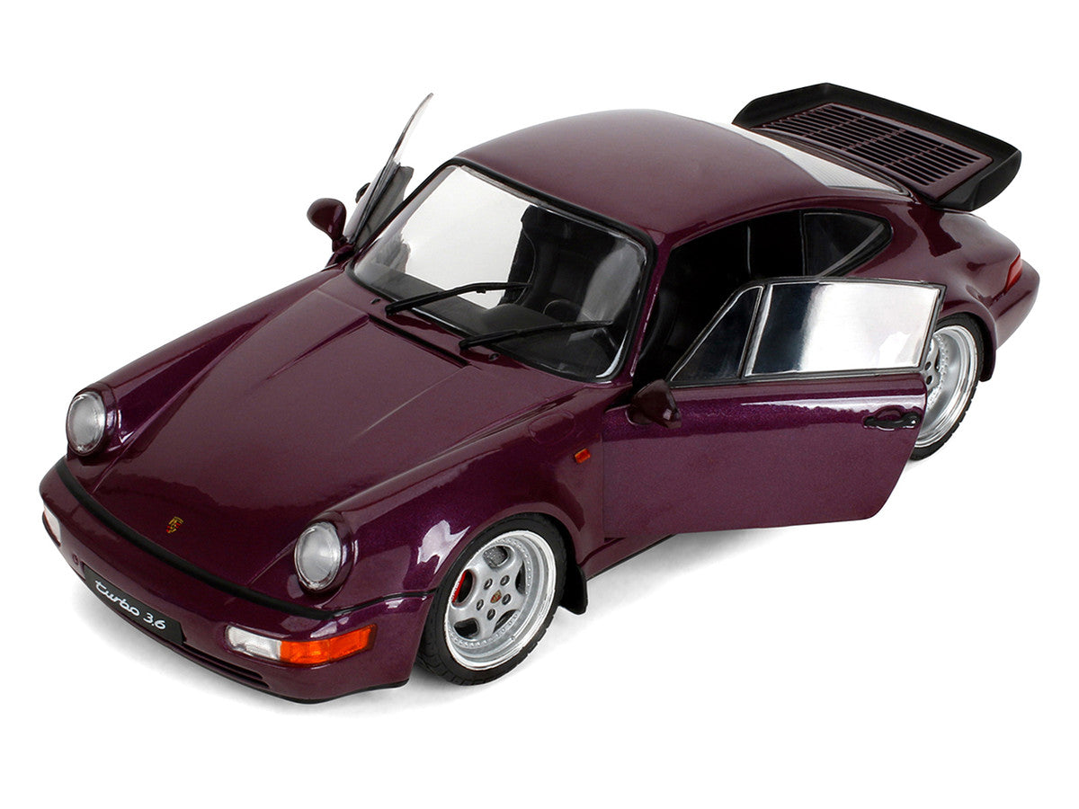 Porsche 911 3.6 Turbo Purple Metallic "Pink Slips" Series 1/18 Diecast Model Car by Jada Jada