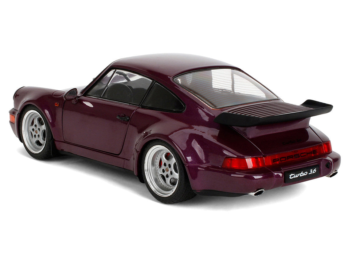 Porsche 911 3.6 Turbo Purple Metallic "Pink Slips" Series 1/18 Diecast Model Car by Jada Jada