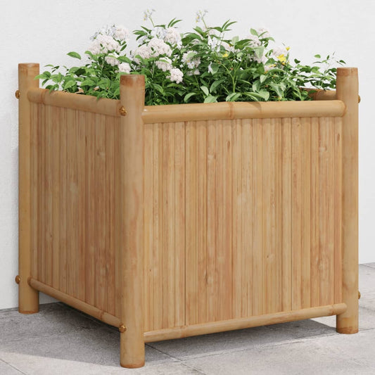 Planter 15.7"x15.7"x15.7" Bamboo W2B