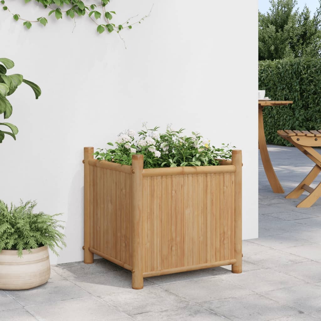 Planter 15.7"x15.7"x15.7" Bamboo W2B