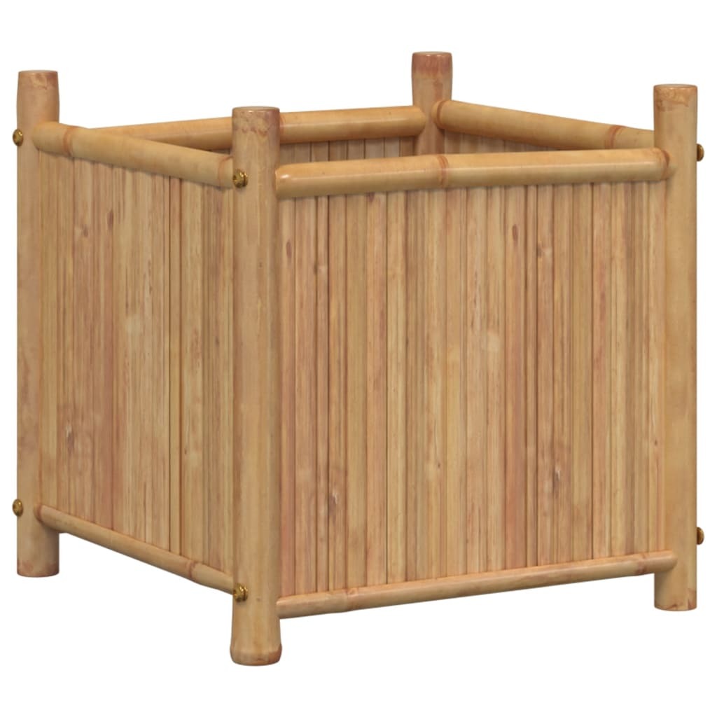 Planter 15.7"x15.7"x15.7" Bamboo W2B