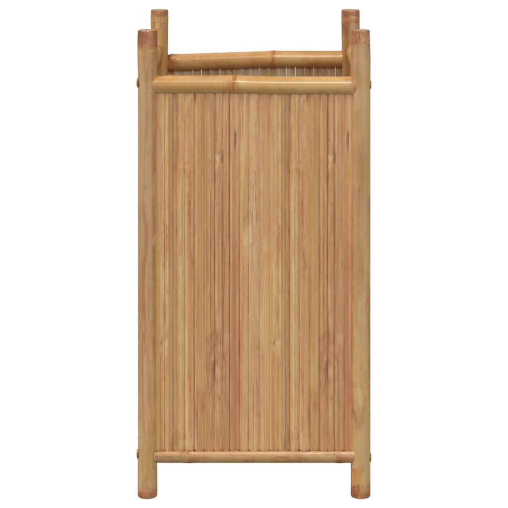 Planter 15.7"x15.7"x31.5" Bamboo W2B