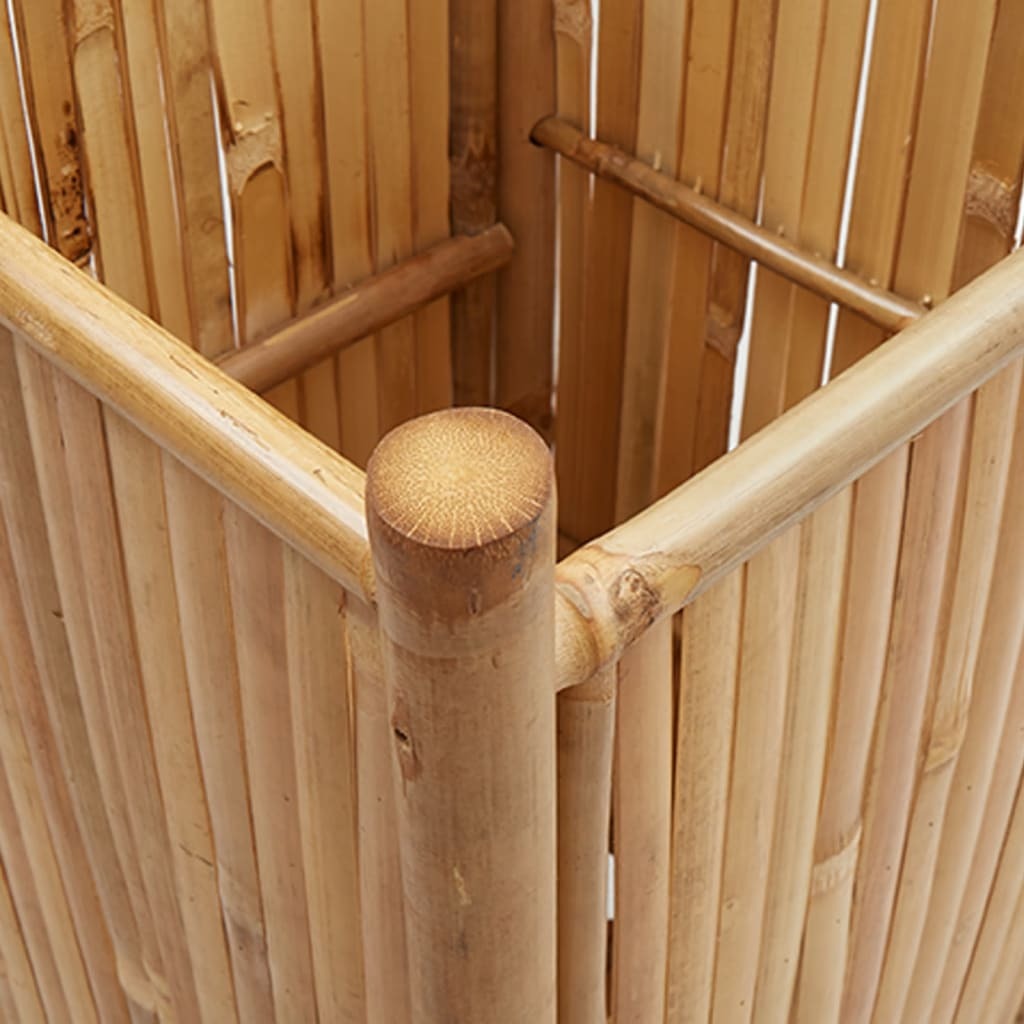 Planter 15.7"x15.7"x31.5" Bamboo W2B