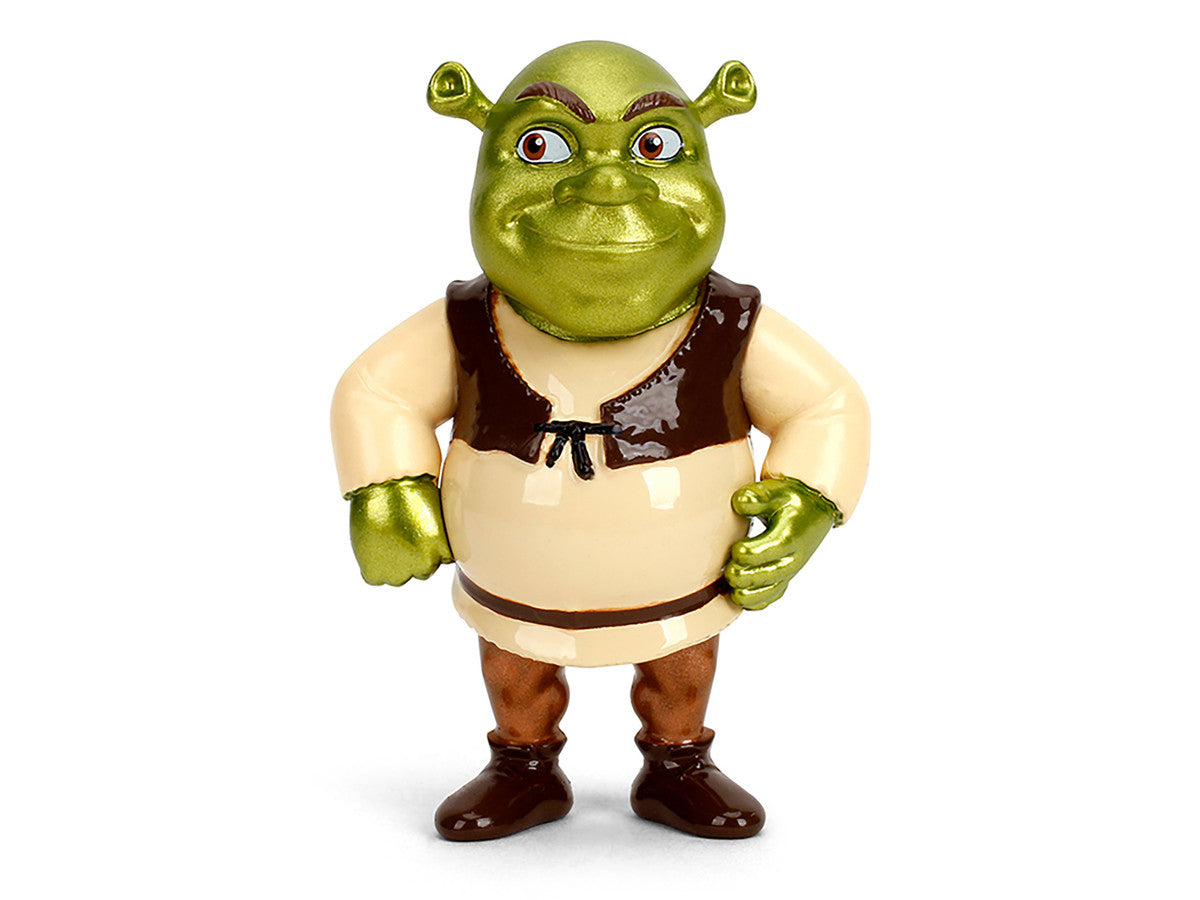 Set of 4 Diecast Figures "Shrek" (2001) Movie "Metalfigs" Series by Jada Jada