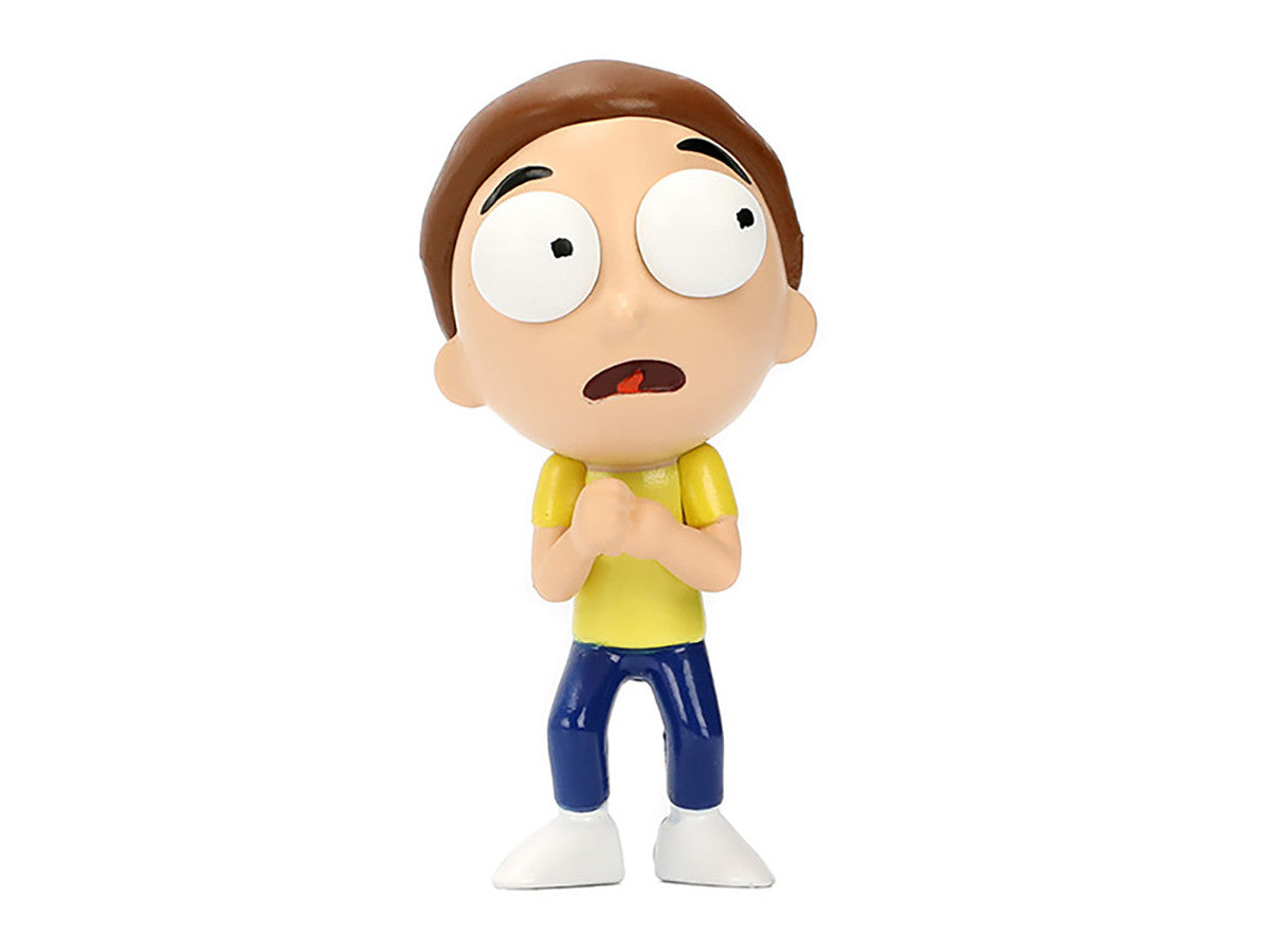 Set of 4 Diecast Figures "Rick and Morty" (2013-Current) TV Series "Metalfigs" Series Diecast Models by Jada Jada